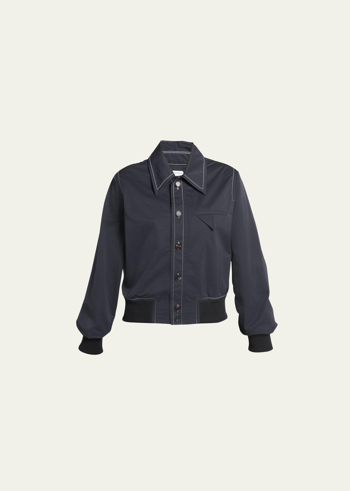 Tech Nylon Bomber Shirt Product Image