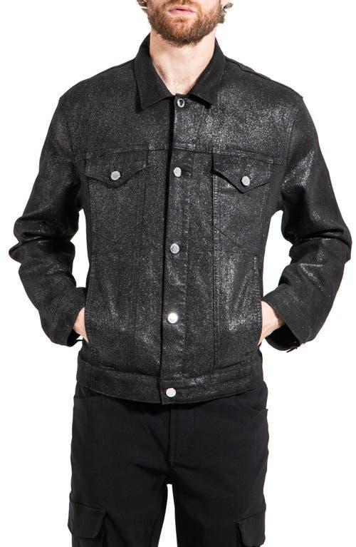 Monfrre Skyfall Glitter Denim Jacket Product Image