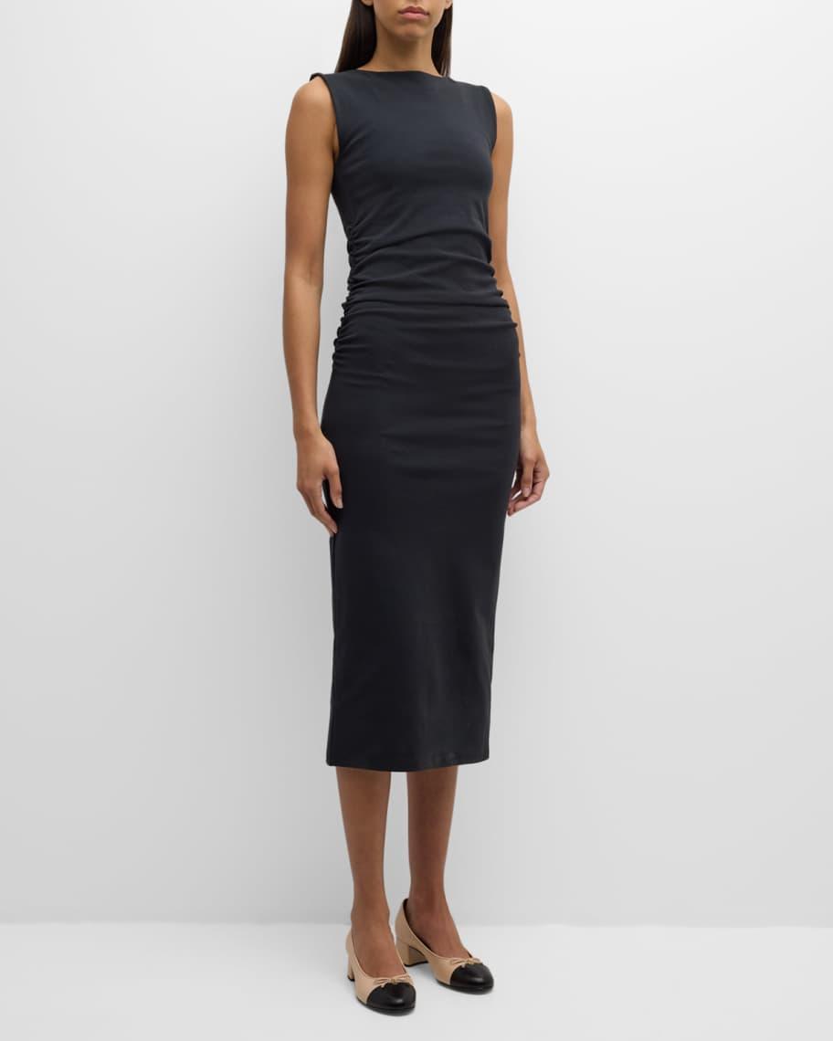 Charissa High-Neck Midi Dress product image