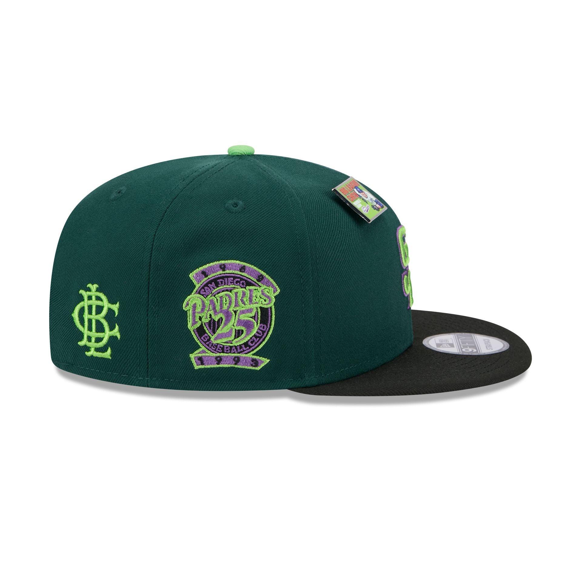 Big League Chew X San Diego Padres Sour Apple 9FIFTY Snapback Hat Male Product Image