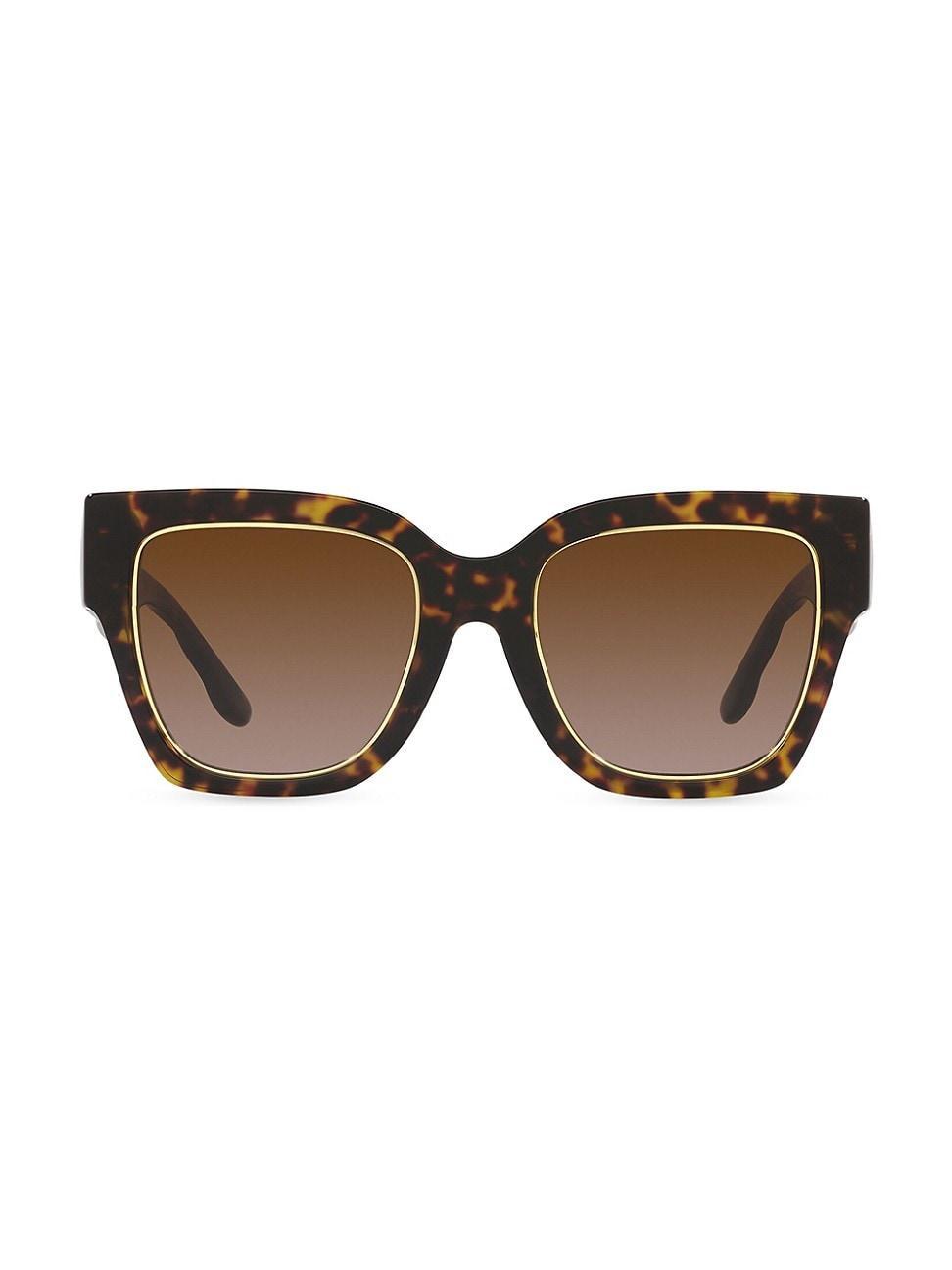 Tory Burch 52mm Gradient Square Sunglasses Product Image