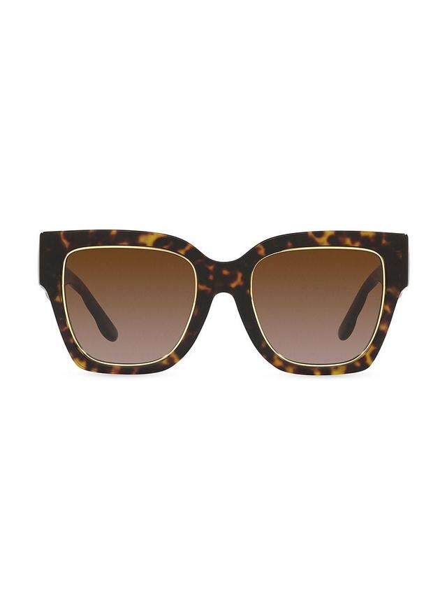 Tory Burch 52mm Gradient Square Sunglasses Product Image