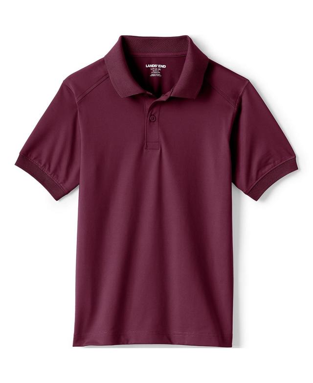 Lands End Girls School Uniform Short Sleeve Rapid Dry Polo Shirt Product Image