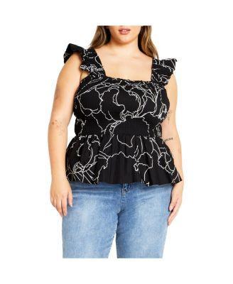 Plus Size Marli Print Top Product Image