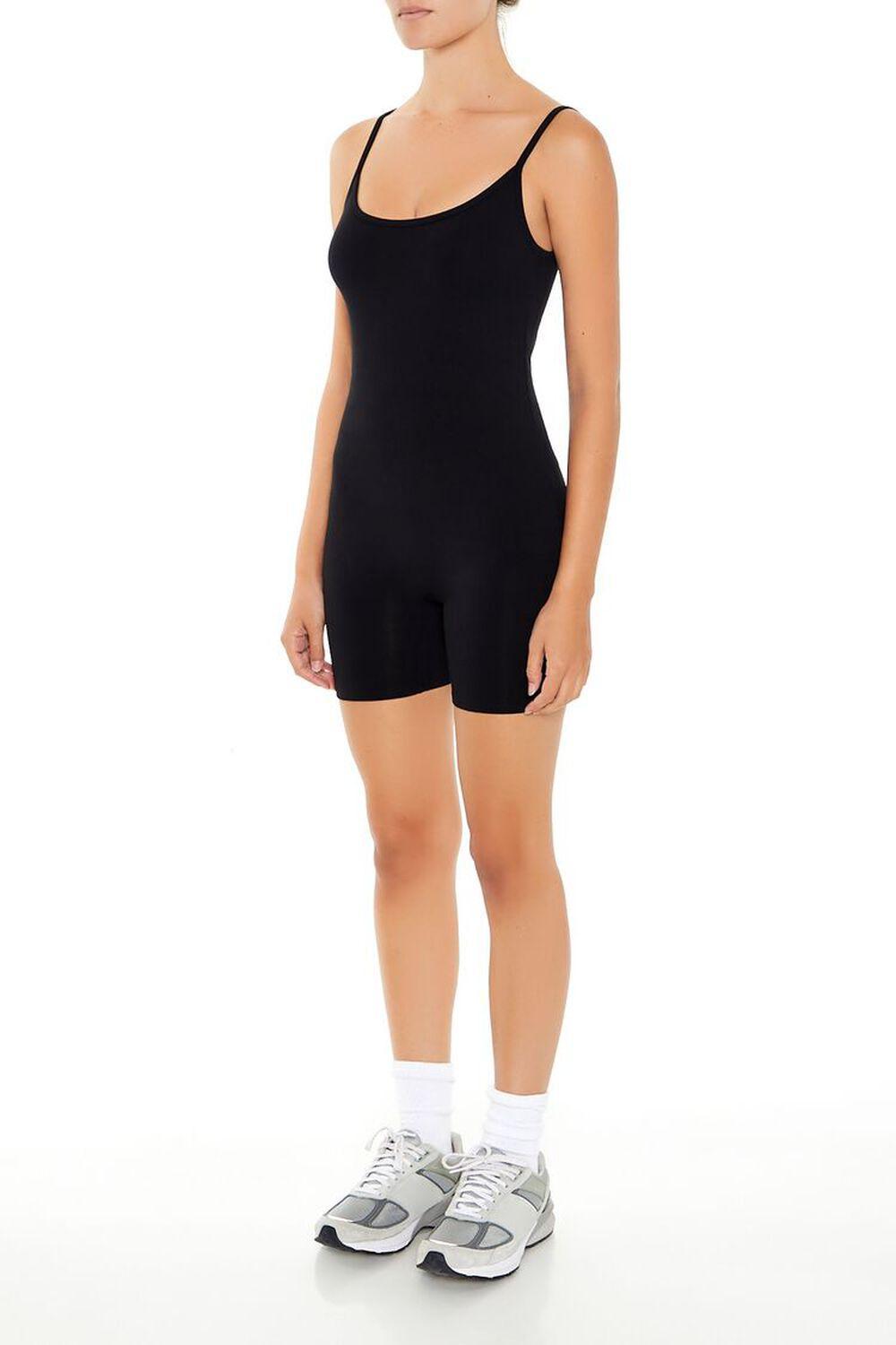 Fitted Scoop-Neck Romper | Forever 21 Product Image