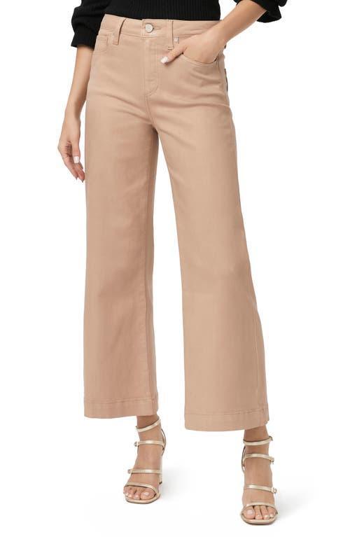 PAIGE Anessa High Waist Ankle Wide Leg Jeans Product Image