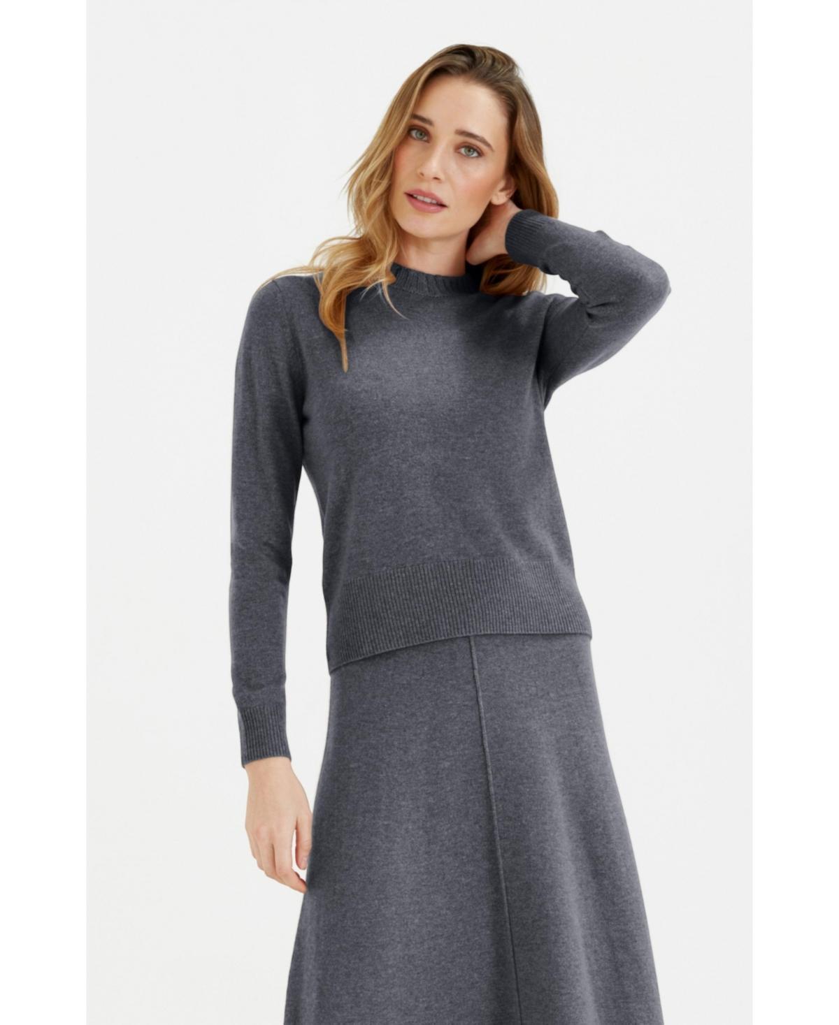 Chinti and Parker Womens Chinti & Parker Wool-Cashmere Cropped Sweater Product Image