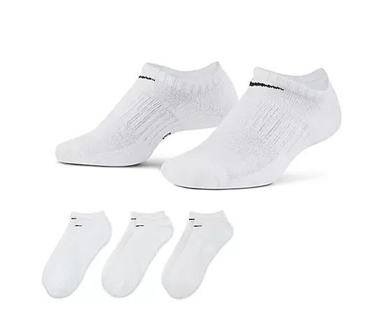 Nike Men's Small Everyday No Show Socks 3 Pairs Product Image