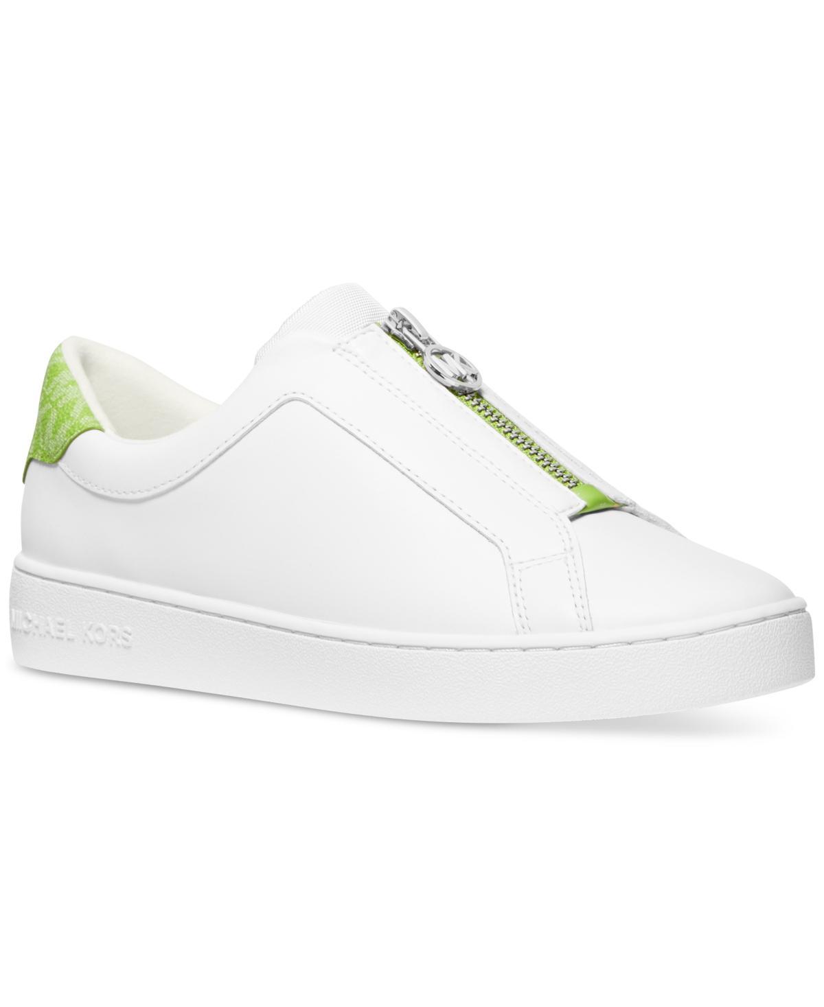 MICHAEL Michael Kors Keaton Zip Slip On (Pear Multi) Women's Shoes Product Image