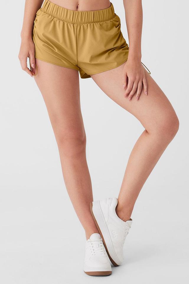 Cinch It Up Short - Golden Olive Branch Female Product Image