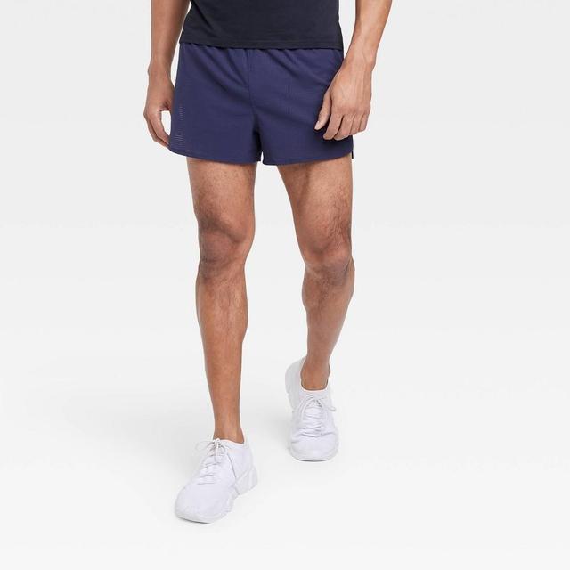 Mens Lined Run Shorts 3 - All in Motion Navy Blue M Product Image