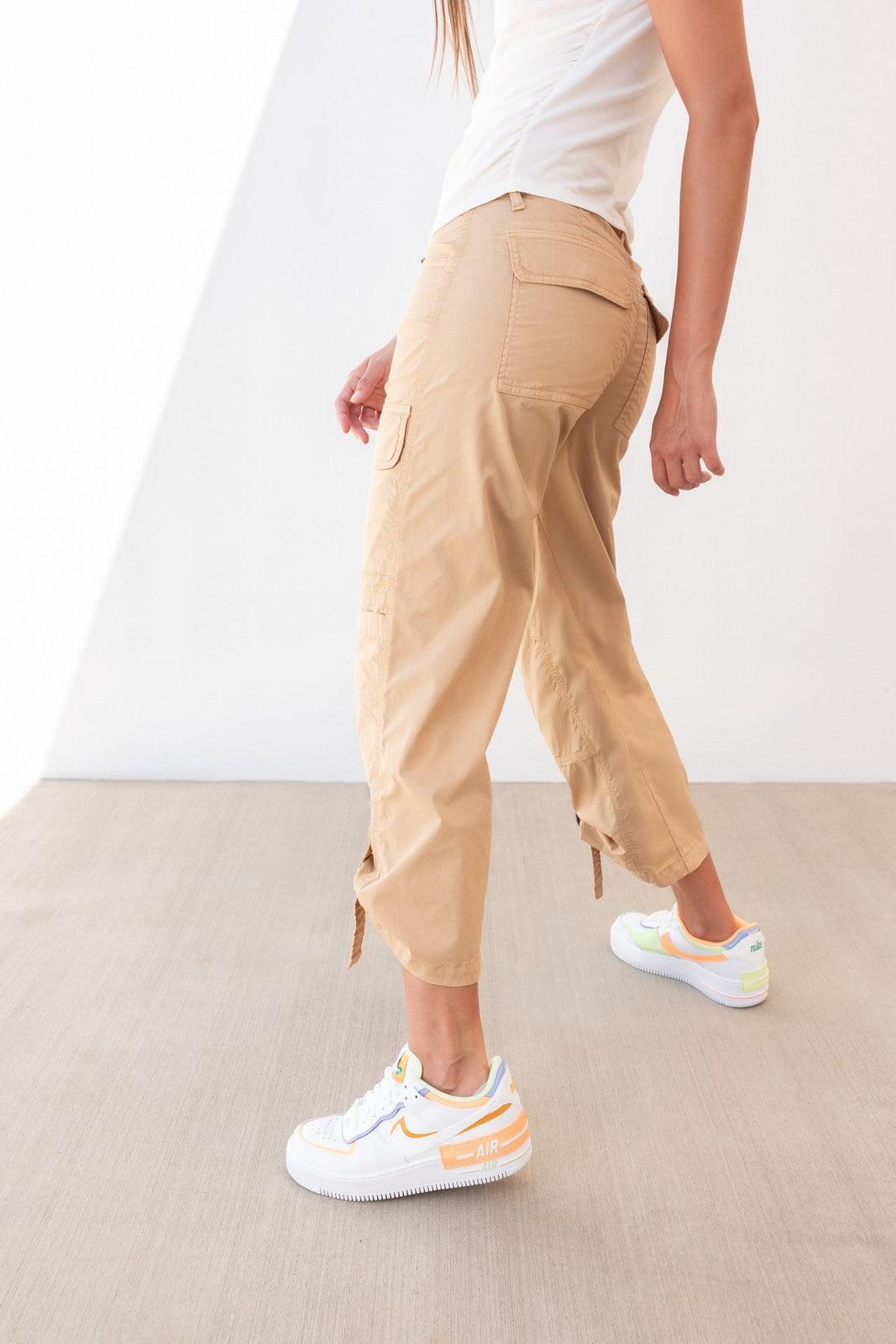 Cali Cargo Standard Rise Pant True Khaki Product Image