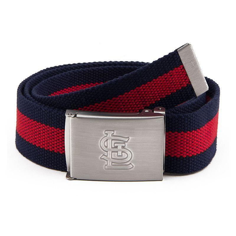 Mens St. Louis Cardinals Fabric Belt Product Image