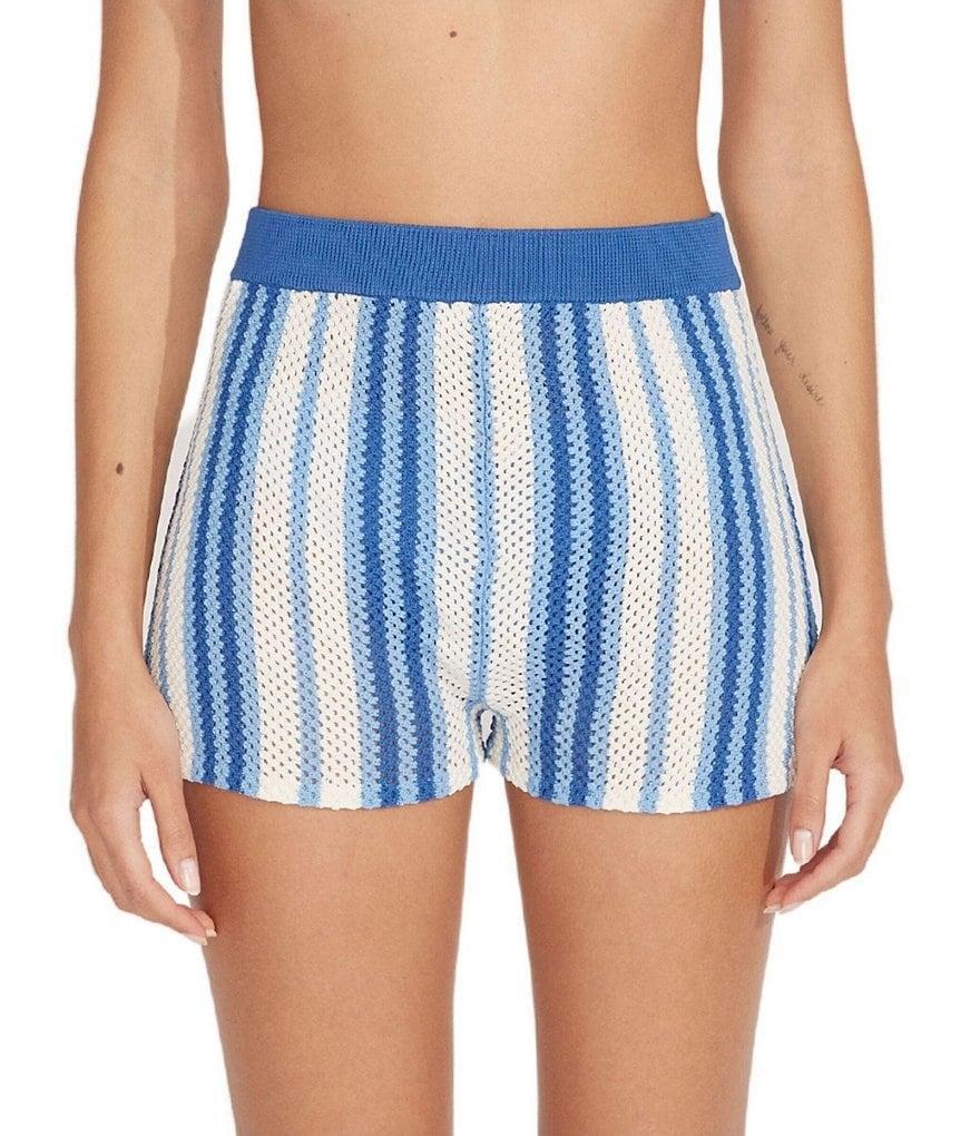 SOLID & STRIPED Charlie Swim Cover-Up Shorts Product Image