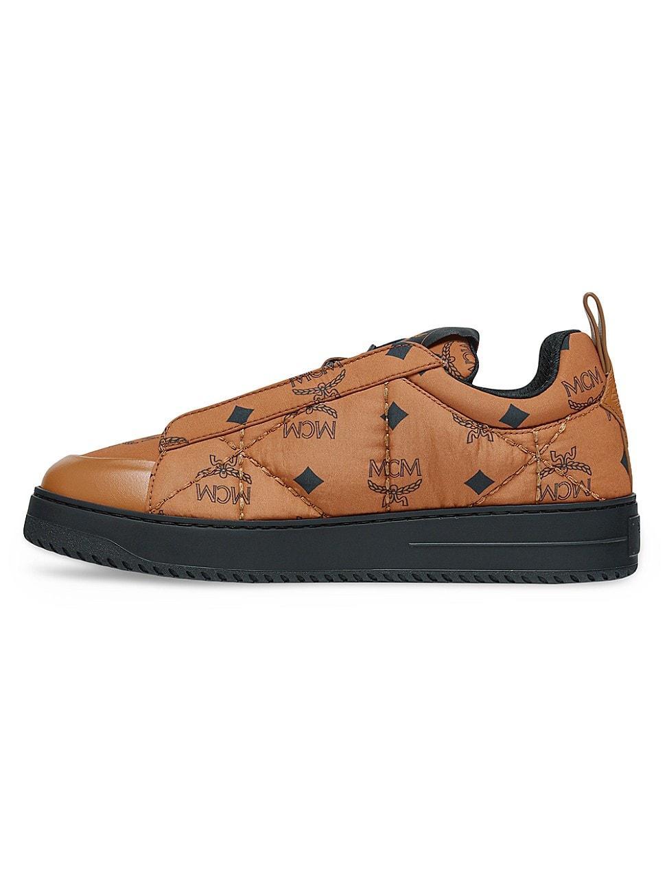 Mcm Womens Neo Derby Low Top Woven Sneakers Product Image