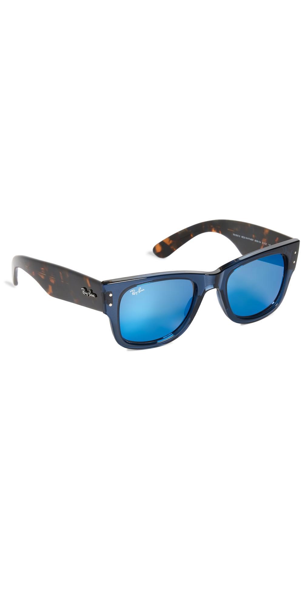 DOLCE & GABBANA Dolce And Gabbana Dark Grey Rectangular Ladies Sunglasses Dg6187 309487 53 In Blue Product Image