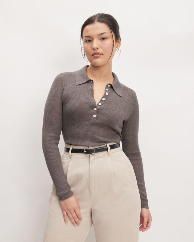 Womens Polo in Ultrasoft Merino Shirt by Everlane Product Image