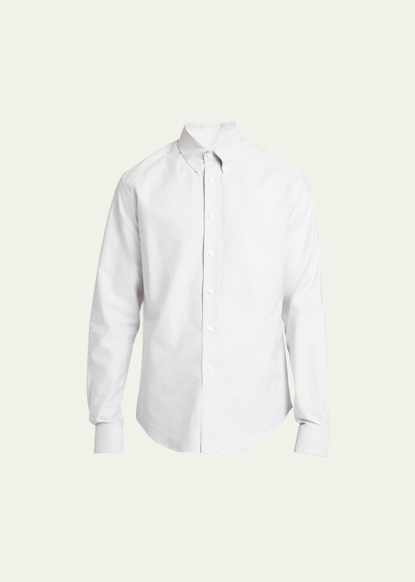 Mens 4G Embroidered Dress Shirt Product Image