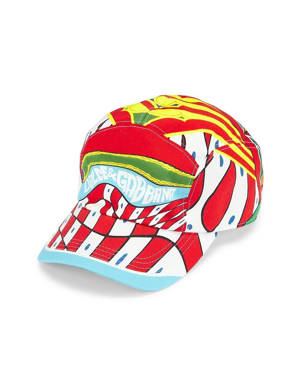 Womens Drill Carretto-Print Baseball Cap product image