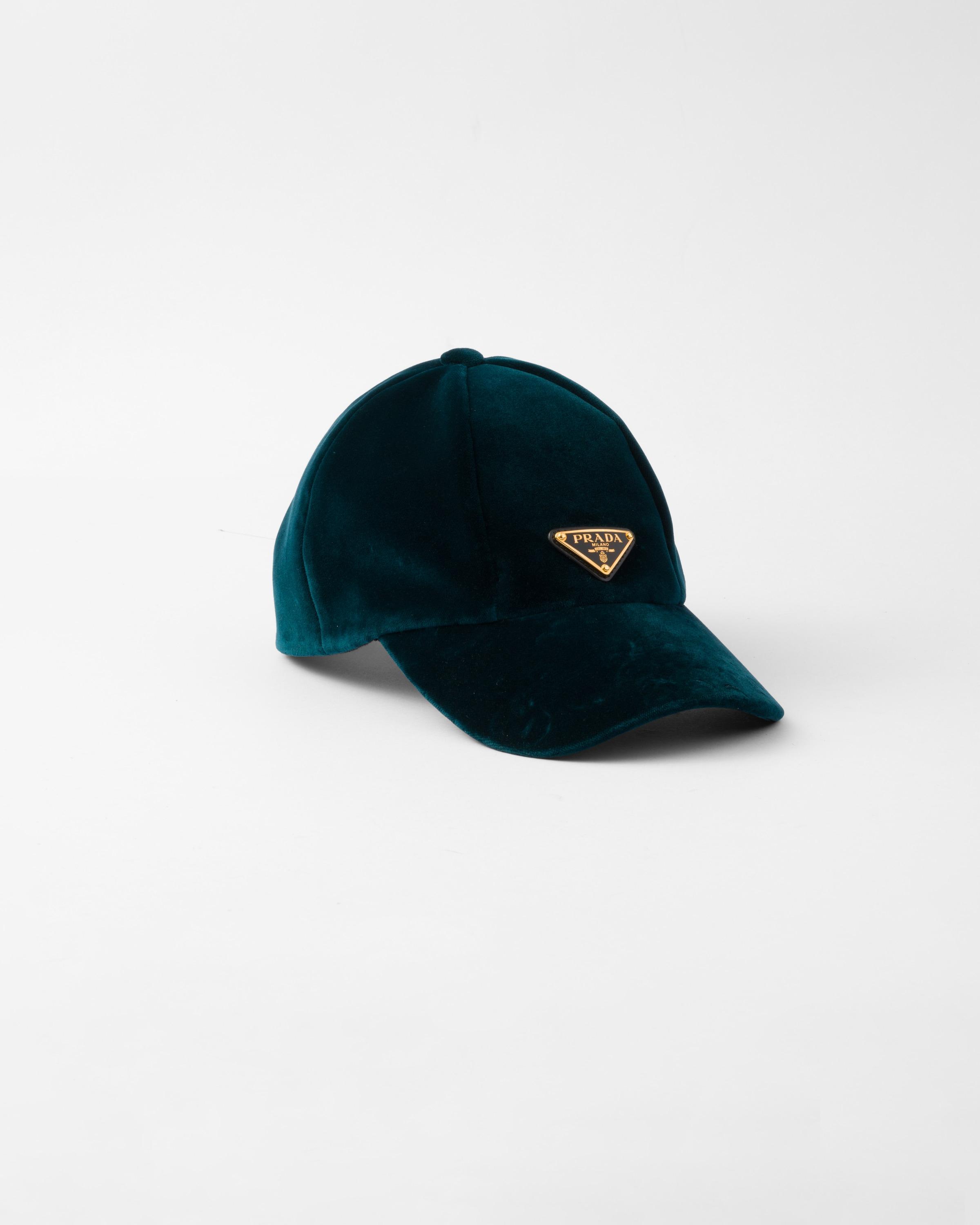 Velvet baseball cap Product Image