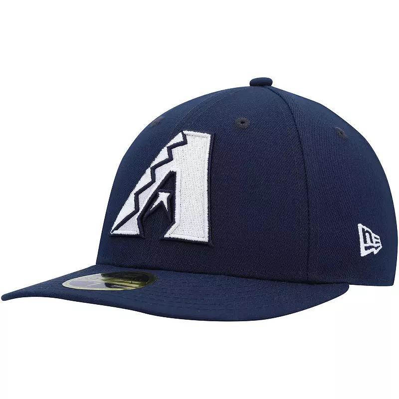 Men's New Era Navy Arizona Diamondbacks Oceanside Low Profile 59FIFTY Fitted Hat Product Image