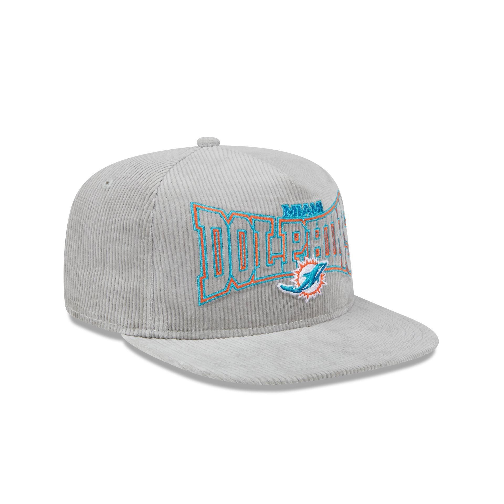 Miami Dolphins Gray Cord Golfer Hat Male Product Image