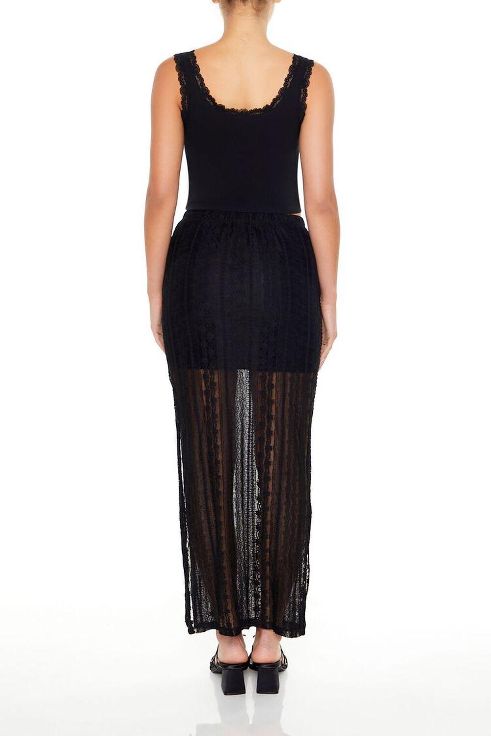 Lace Maxi Column Skirt | Forever 21 Product Image