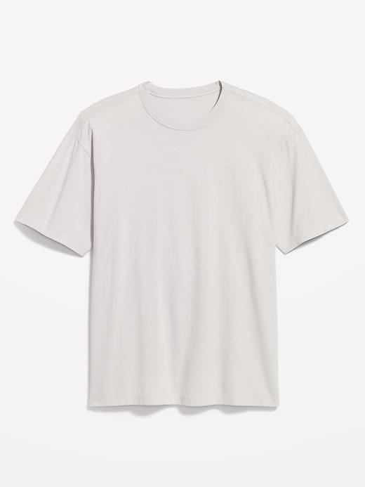 Loose Fit Crew-Neck T-Shirt Product Image