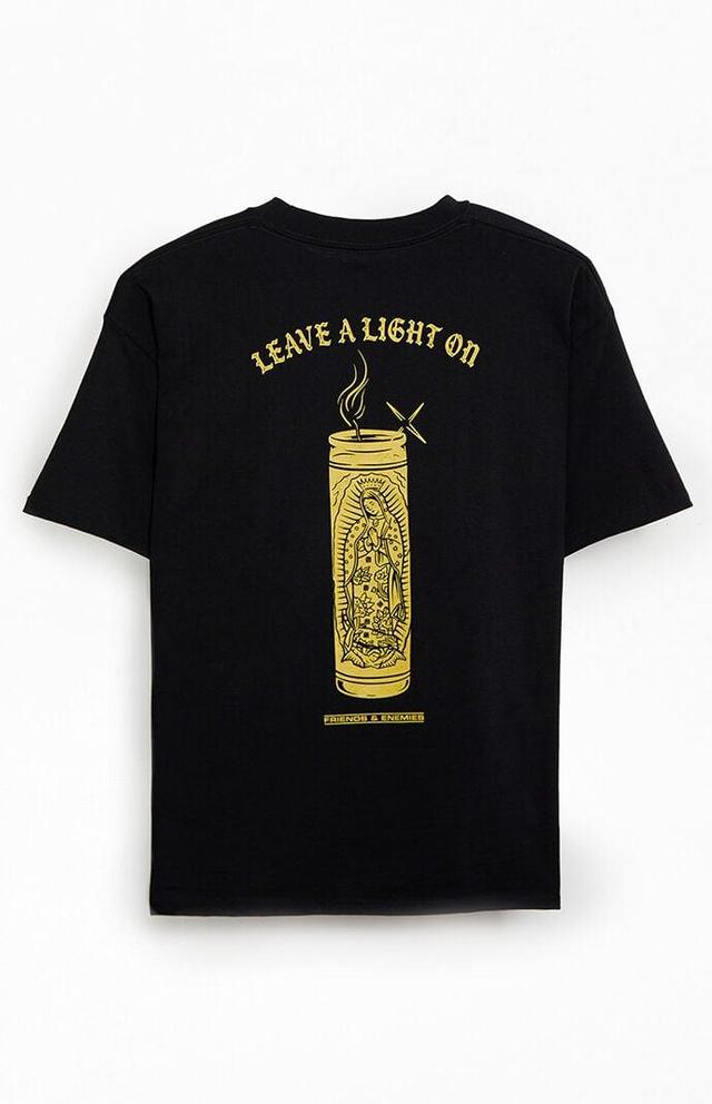 Rest Easy Mens Light On T-Shirt Product Image