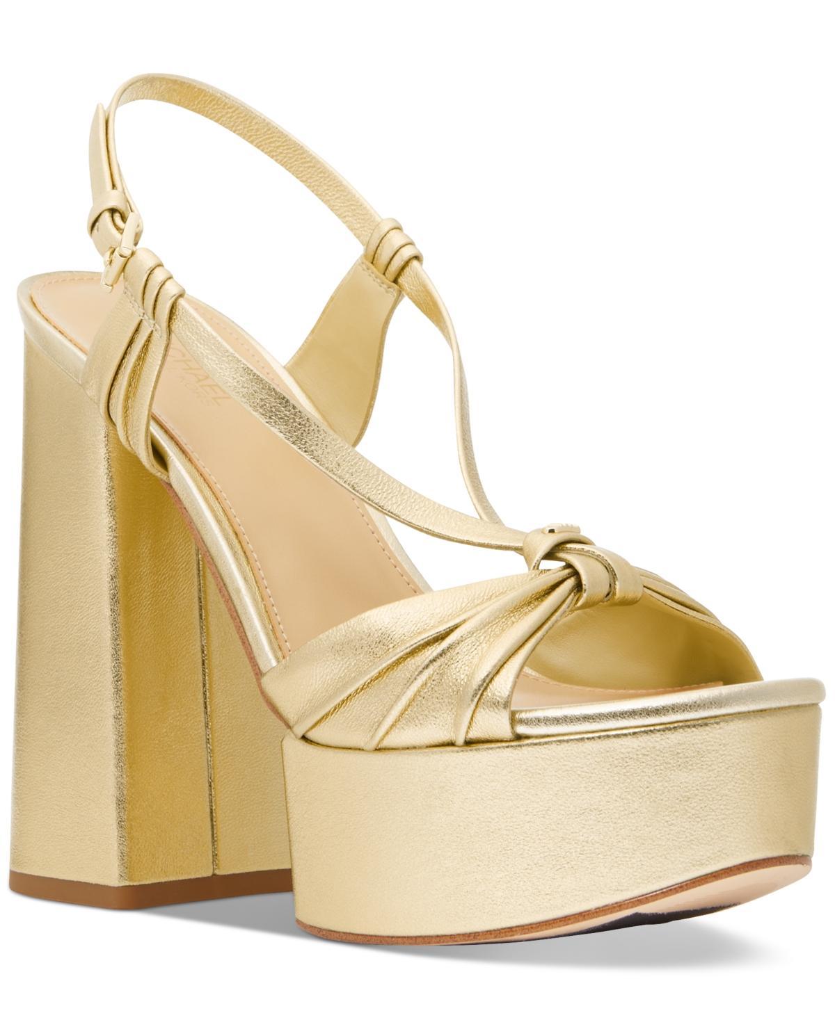 Michael Michael Kors Womens Mmk Gabriella Platform Sandals Product Image