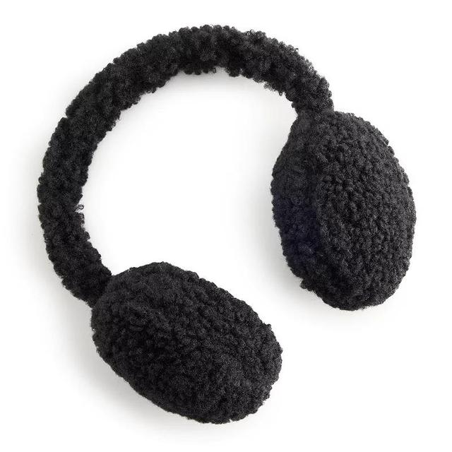 Womens Sonoma Goods For Life Teddy Fleece Earmuffs Product Image