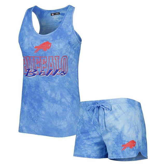 Womens Concepts Sport Royal Buffalo Bills Billboard Scoop Neck Racerback Tank and Shorts Sleep Set Product Image