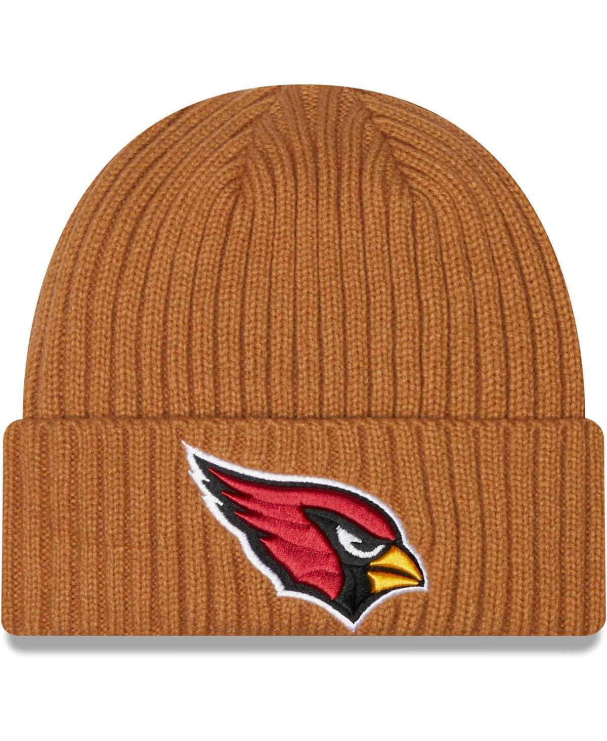 Mens New Era Arizona Cardinals Core Classic Cuffed Knit Hat Product Image