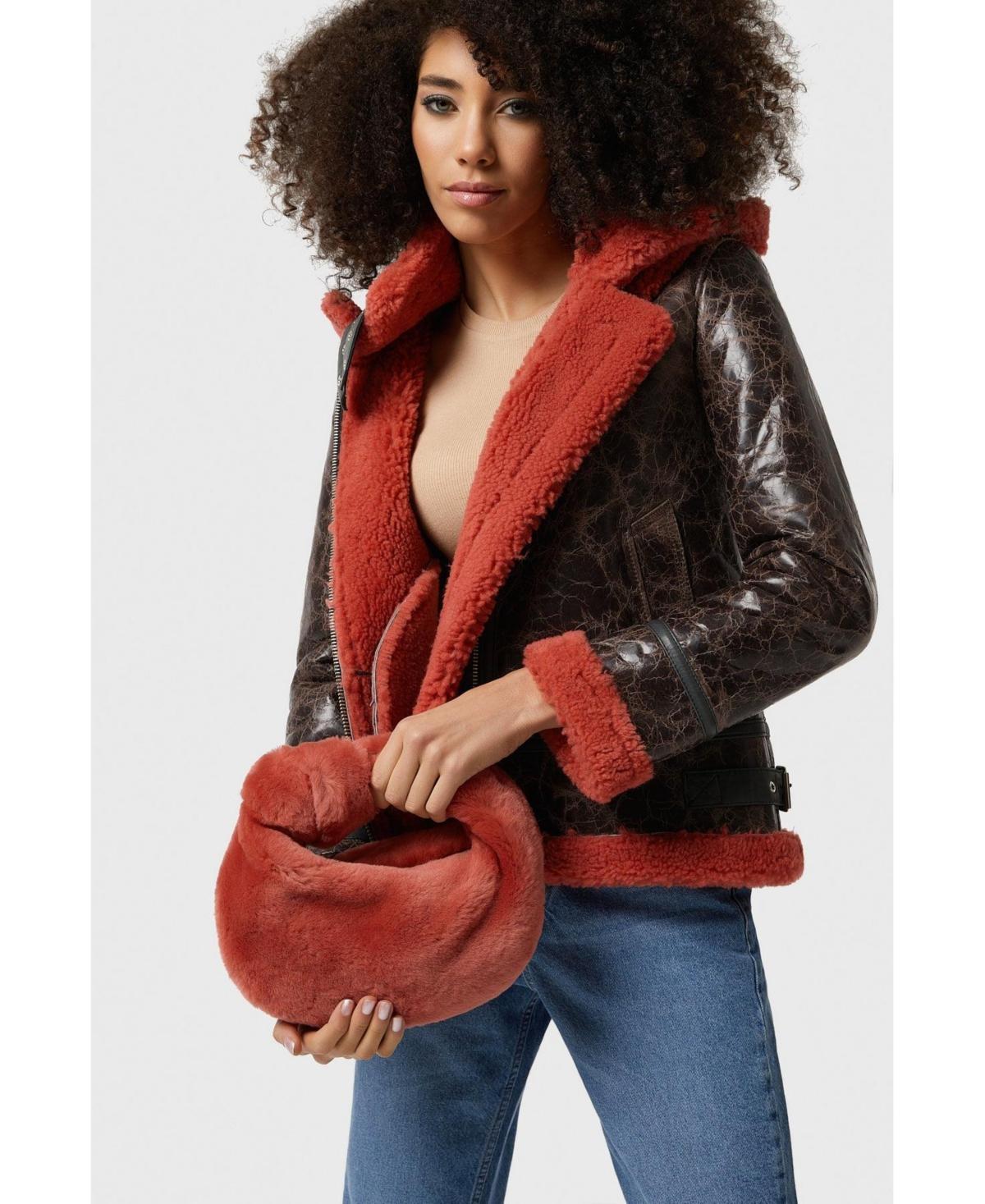 Womens Shearling Mini Bag Product Image