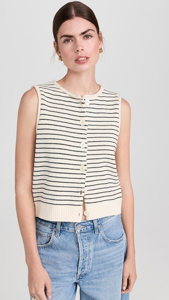 Alex Mill Bridget Striped Vest | Shopbop Product Image