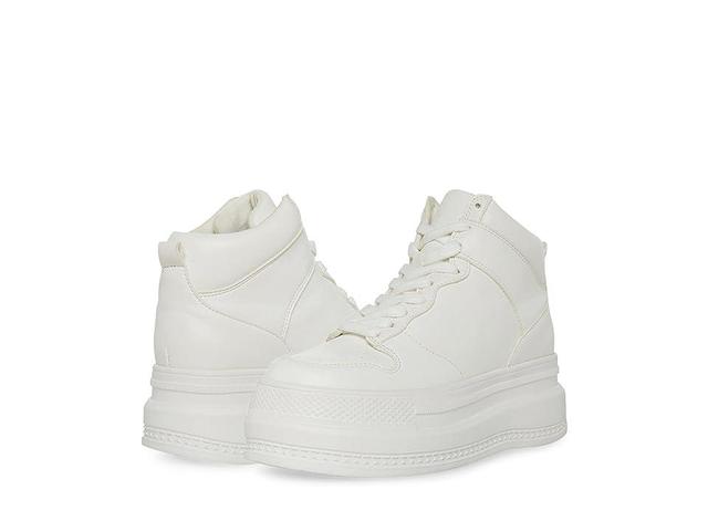 Madden Girl Jamz White) Women's Shoes Product Image