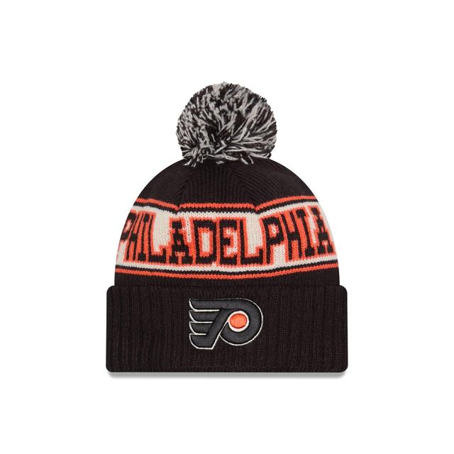 Philadelphia Flyers Retro Pom Knit Hat Male Product Image