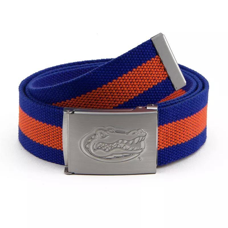 Mens Florida Gators Fabric Belt Product Image