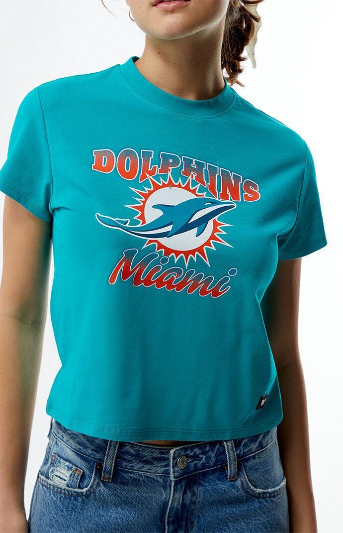 Women's NFL Wild Collective x PacSun Miami Dolphins Mini T-Shirt Product Image