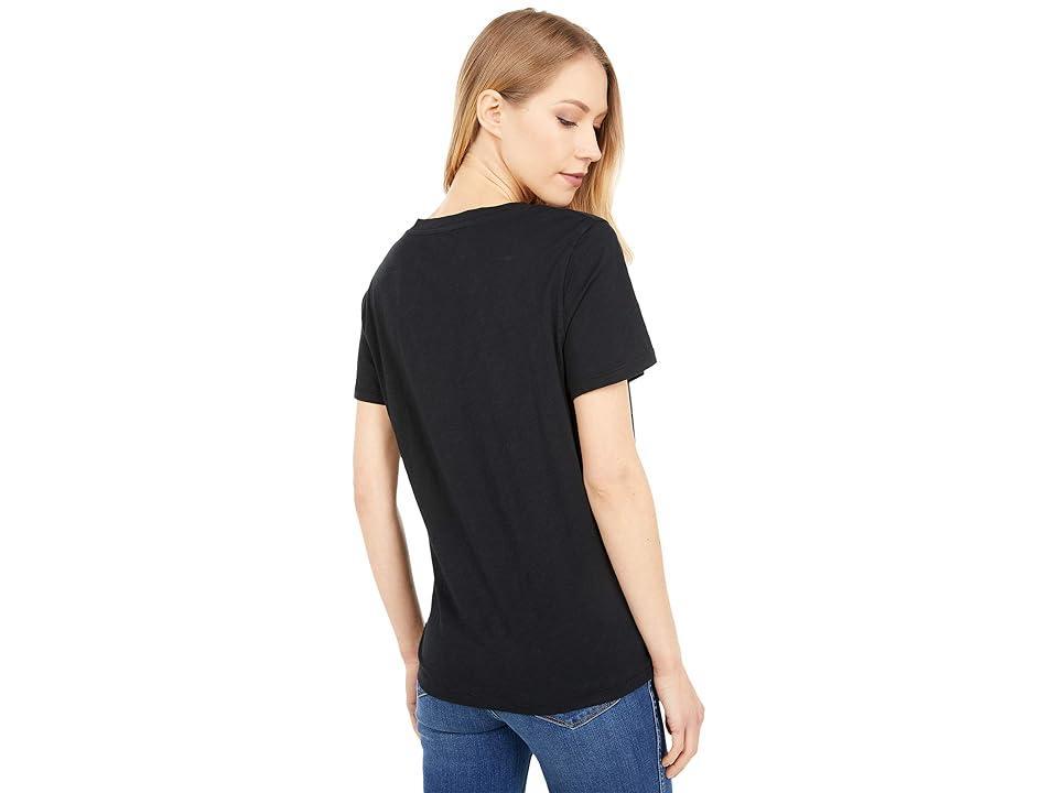 Madewell Whisper Cotton V-Neck Tee (True ) Women's Clothing Product Image