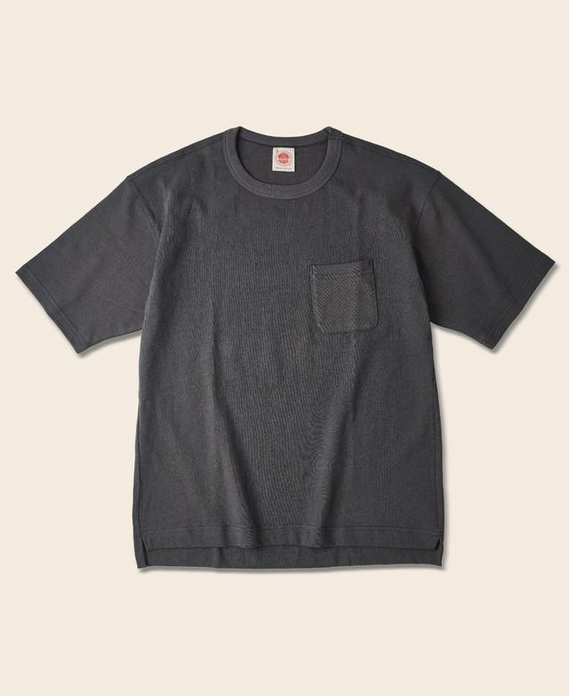 9.8 oz Cotton Classic Pocket T-Shirt - Dark Gray Product Image