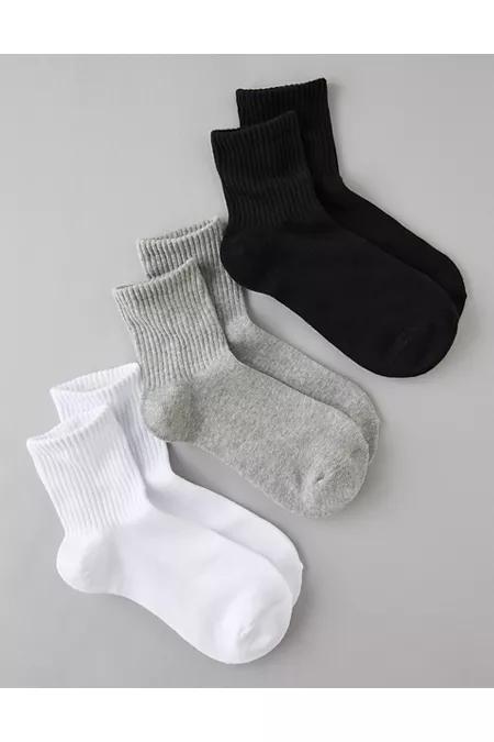 AE Boyfriend Socks 3-Pack Women's Product Image