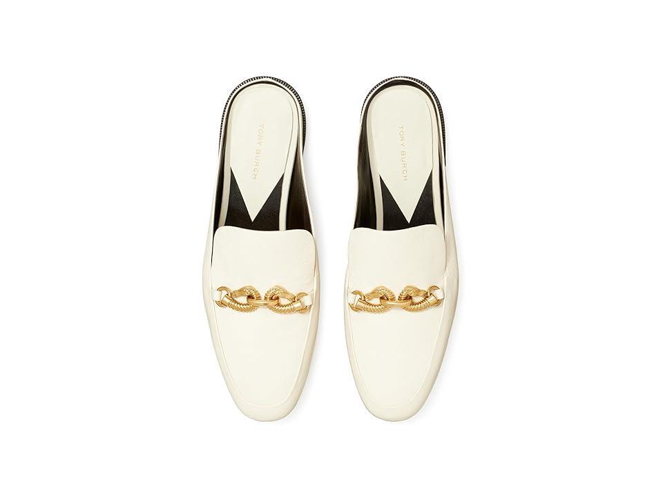 Tory Burch Jessa Backless Loafers (Light Cream) Women's Flat Shoes Product Image