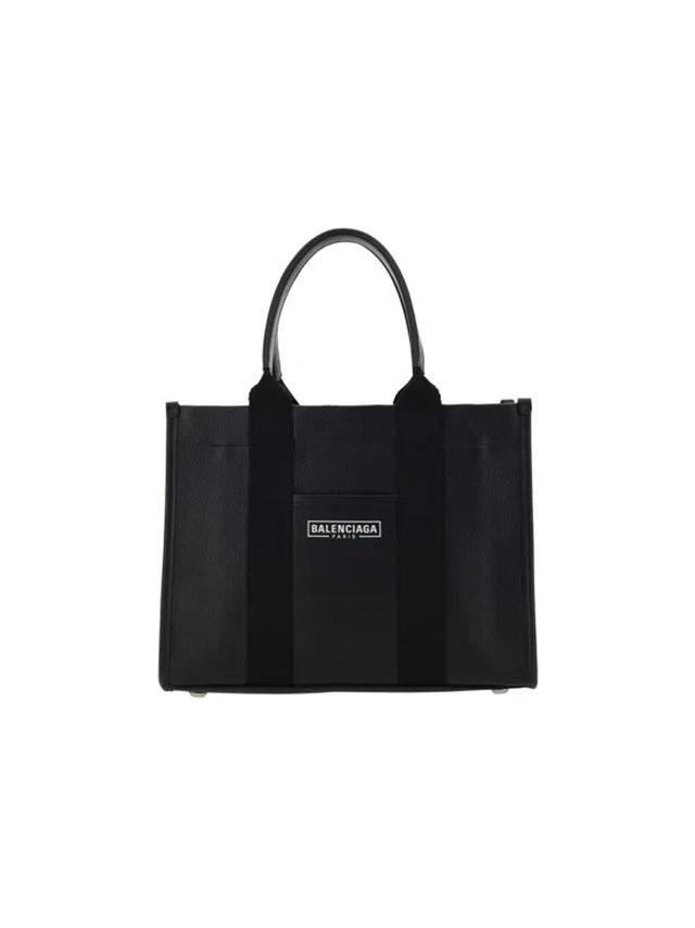 BALENCIAGA Hardware Small Tote Bag In Black Product Image