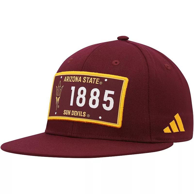 Mens adidas Maroon Arizona State Sun Devils Established Snapback Hat Product Image