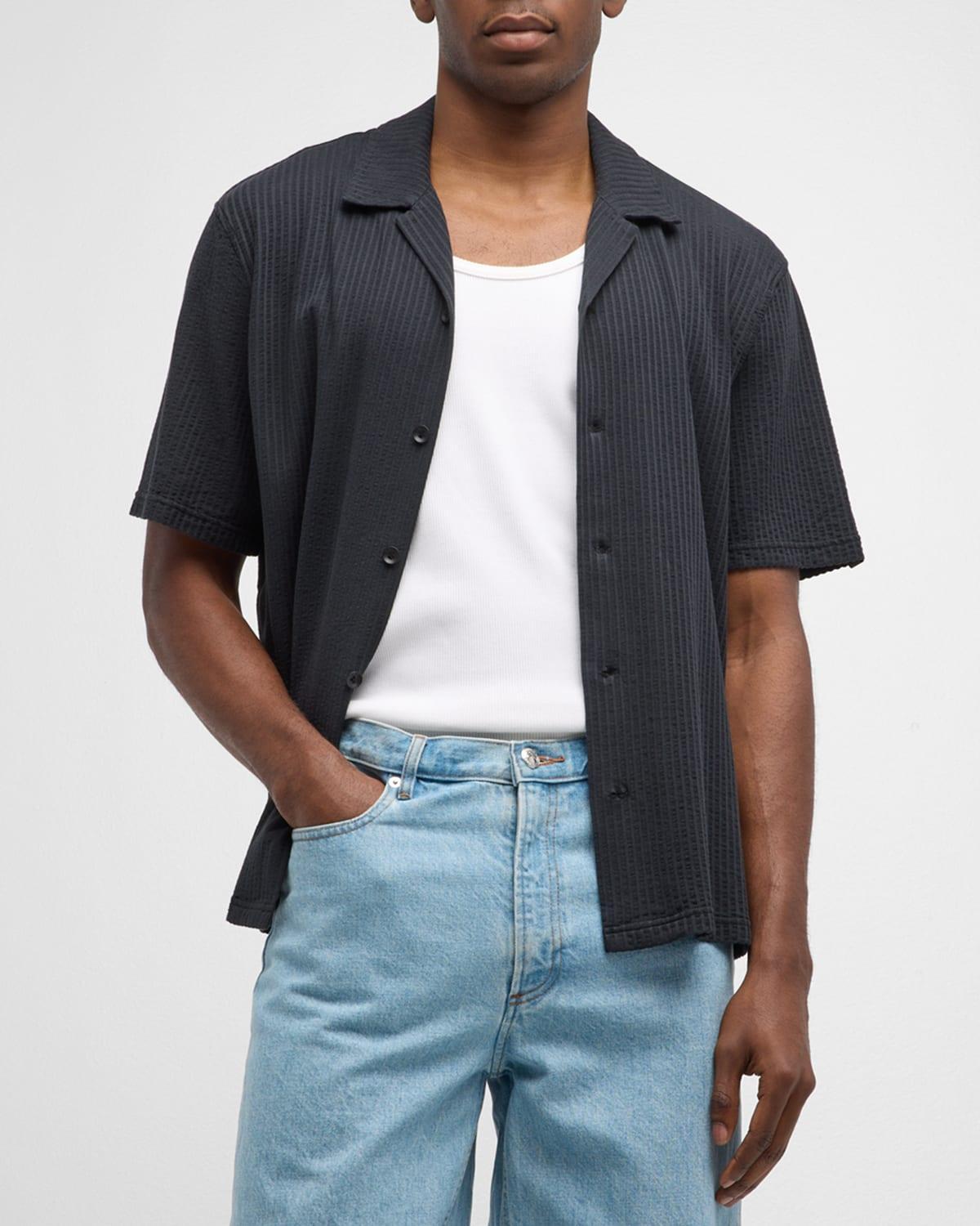 rag & bone Avery Seersucker Button-Up Shirt Product Image