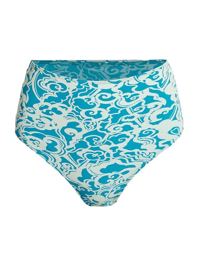 Womens Isla High-Rise Bikini Bottom Product Image