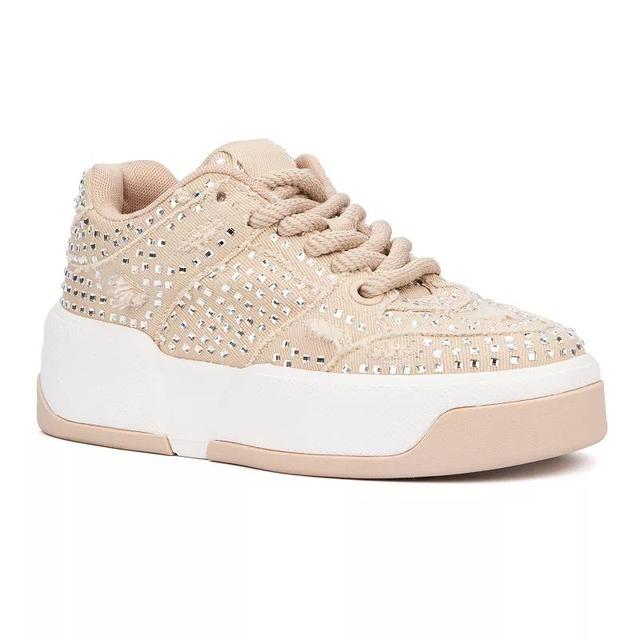 Olivia Miller Lunar Rays Womens Low Top Sneakers Product Image