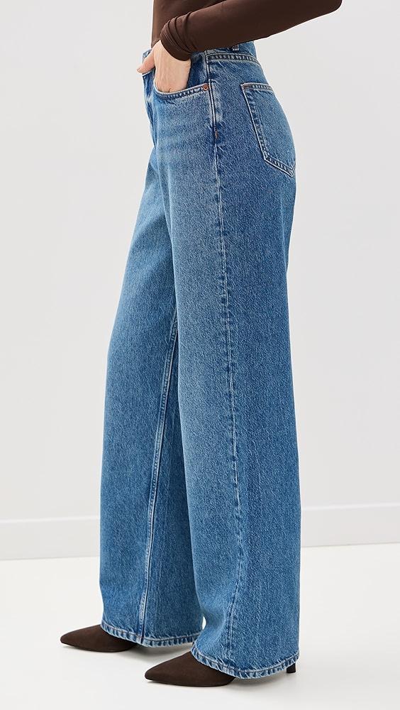 Reformation Wes High Rise Wide Leg Jeans | Shopbop Product Image