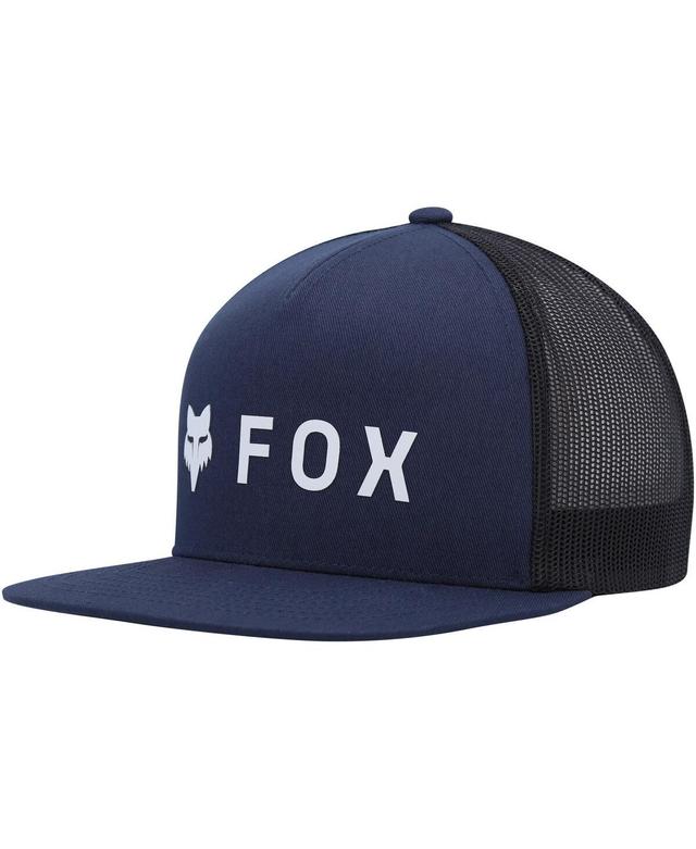 Mens Fox Navy Absolute Mesh Snapback Hat Product Image